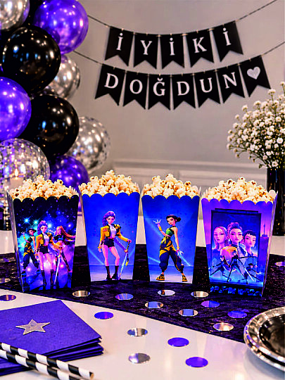 K Pop Mısır Kutusu 8 adet